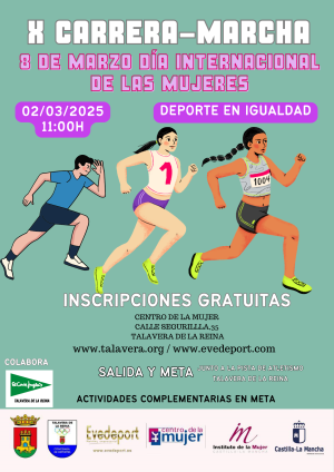 X CARRERA/MARCHA DE LA MUJER TALAVERA DE LA REINA