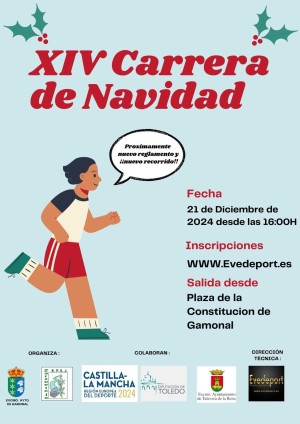 XIV CARRERA DE NAVIDAD GAMONAL 2024