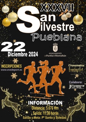 XXXVII SAN SILVESTRE DE LA PUEBLA DE MONTALBÁN